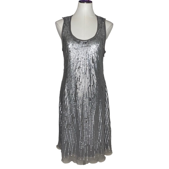 Mac Duggal Couture Sequin Sleeveless Dress - Picture 2 of 13